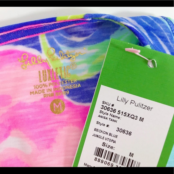 SOLD Pulitzer Luxletic Anisa Tank Top Swing Tank - Picture 7 of 7